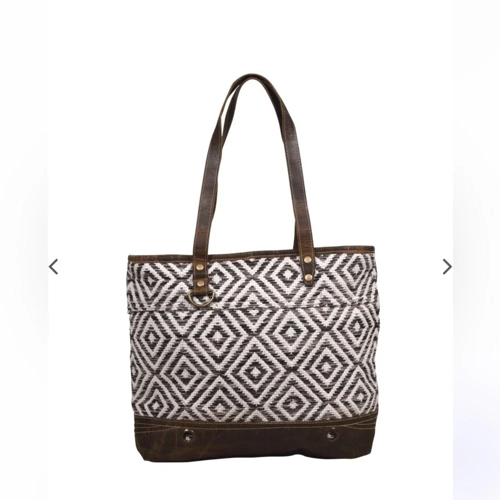 Myra bag Essence Tote - leather, rug - Picture 2 of 6